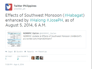 Twitter   twitter_ph  Effects of Southwest Monsoon ...